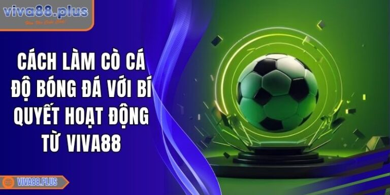 Cách làm cò cá độ bóng đá