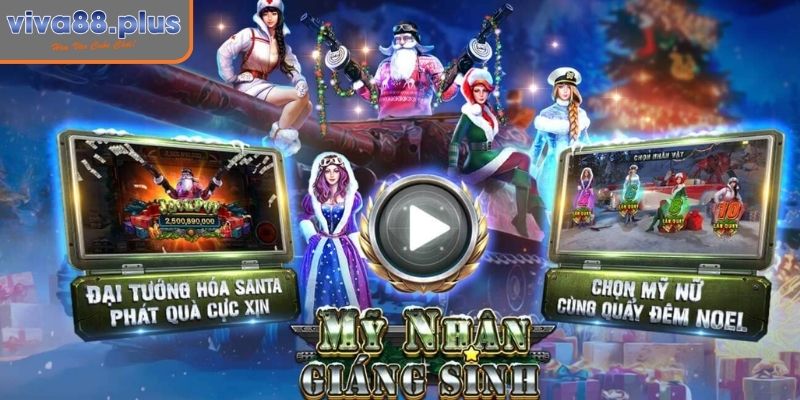 Khám phá slot Mỹ Nhân Giáng Sinh Viva88
