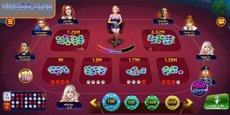 Cập nhật cửa cược quen thuộc tại Xóc Đĩa trực tuyến Viva88